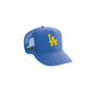 LA DRIPPING HONEY TRUCKER HAT (BLUE)