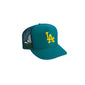 LA DRIPPING HONEY TRUCKER HAT (TURQUOISE)