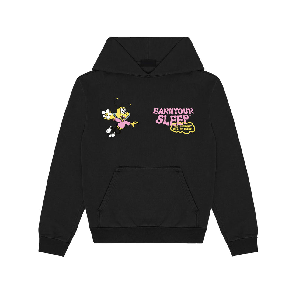 BE GRATEFUL PUFF PRINT HOODIE