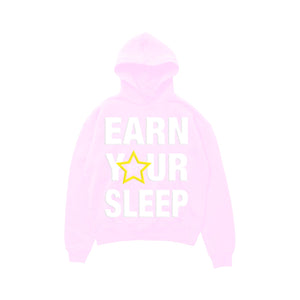 EYS PUFF PRINT HOODIE (PINK)