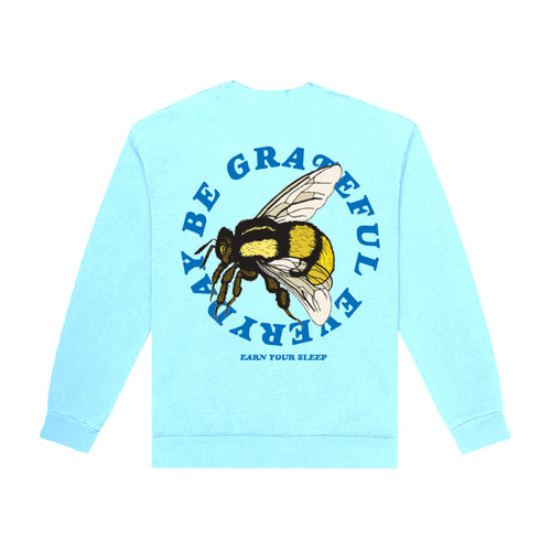 BE GRATEFUL EVERYDAY CREWNECK (LIGHT BLUE)