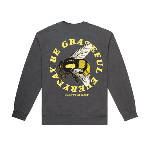 BE GRATEFUL EVERYDAY CREWNECK (VINTAGE GREY)